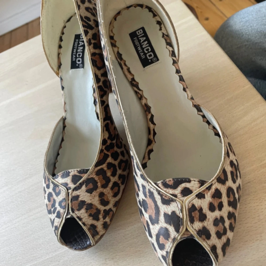 Leopard klackskor - 90