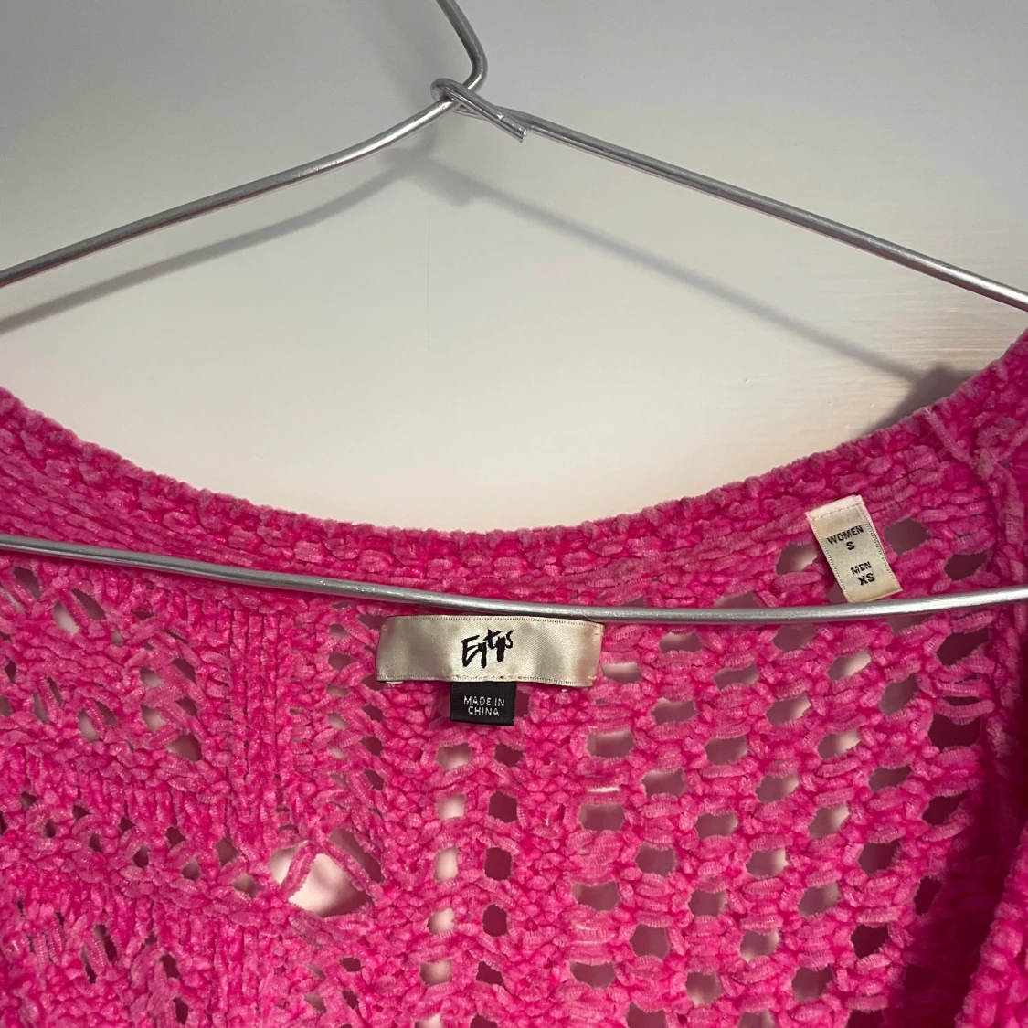 Rosa virkad klänning från Eytys - 91