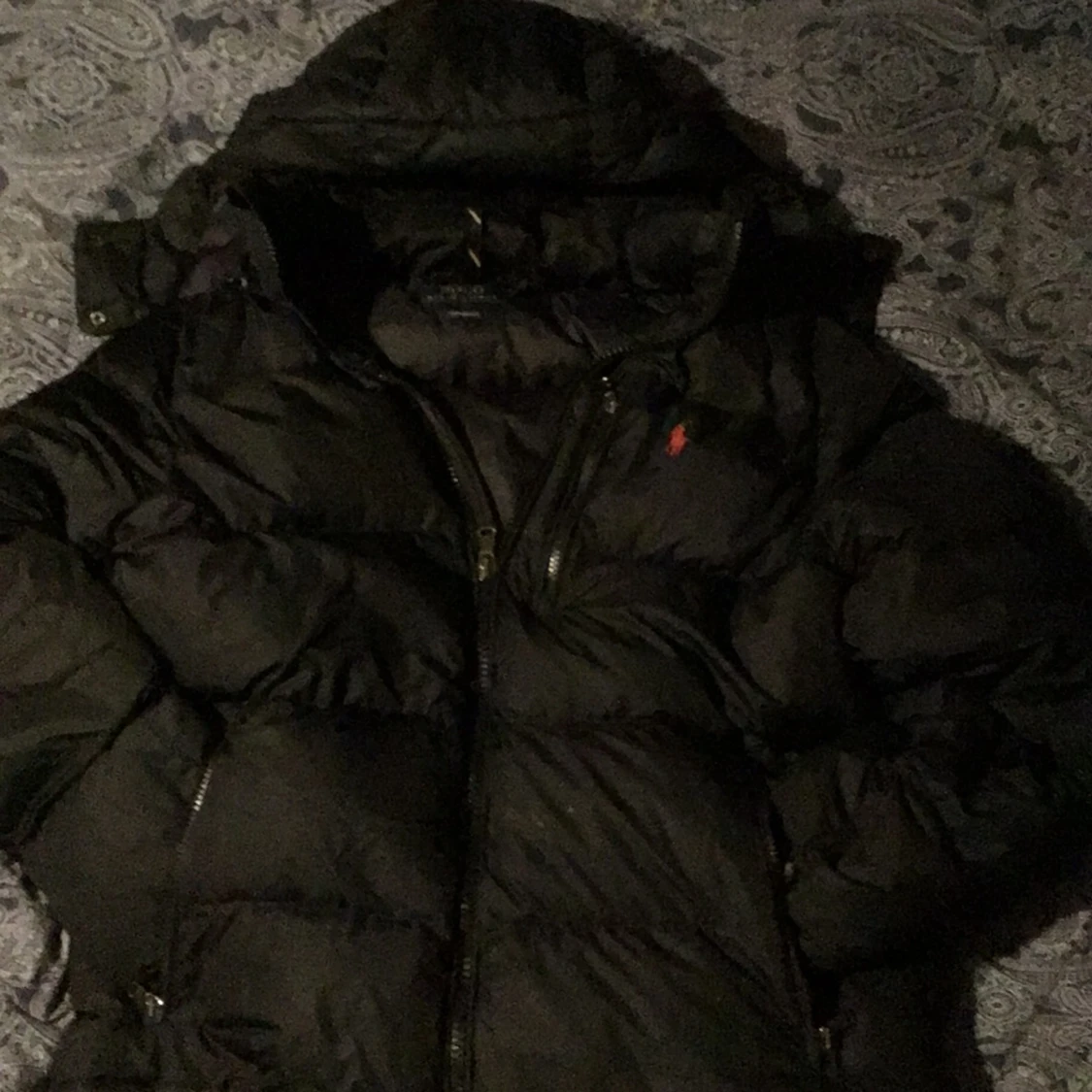 Svart dunjacka från Polo Ralph Lauren