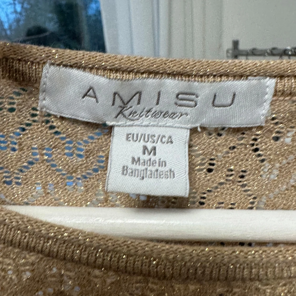 Beige stickad tröja från Amisu - 91