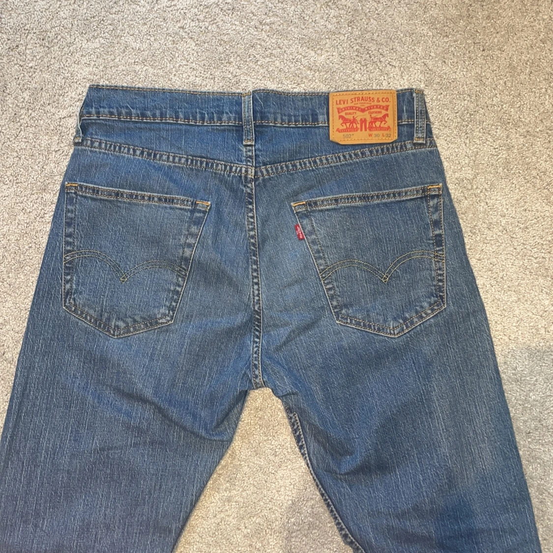 Levi’s 502 blå jeans - 3