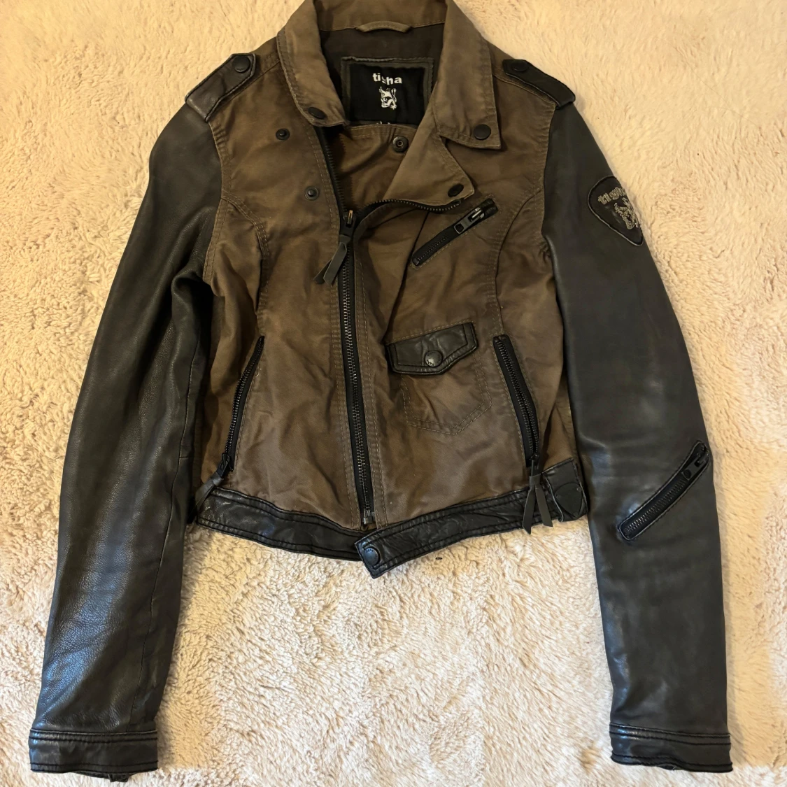 Biker jacka st: S - 1