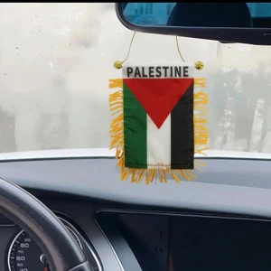 Palestina liten flagga  till bilen  - Palestina liten flagga  till bilen  Ny