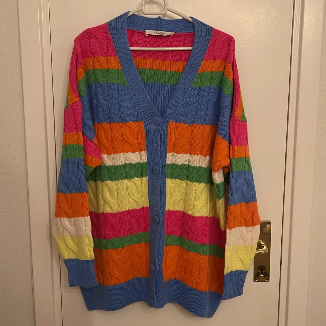 Färgglad kofta från Touché