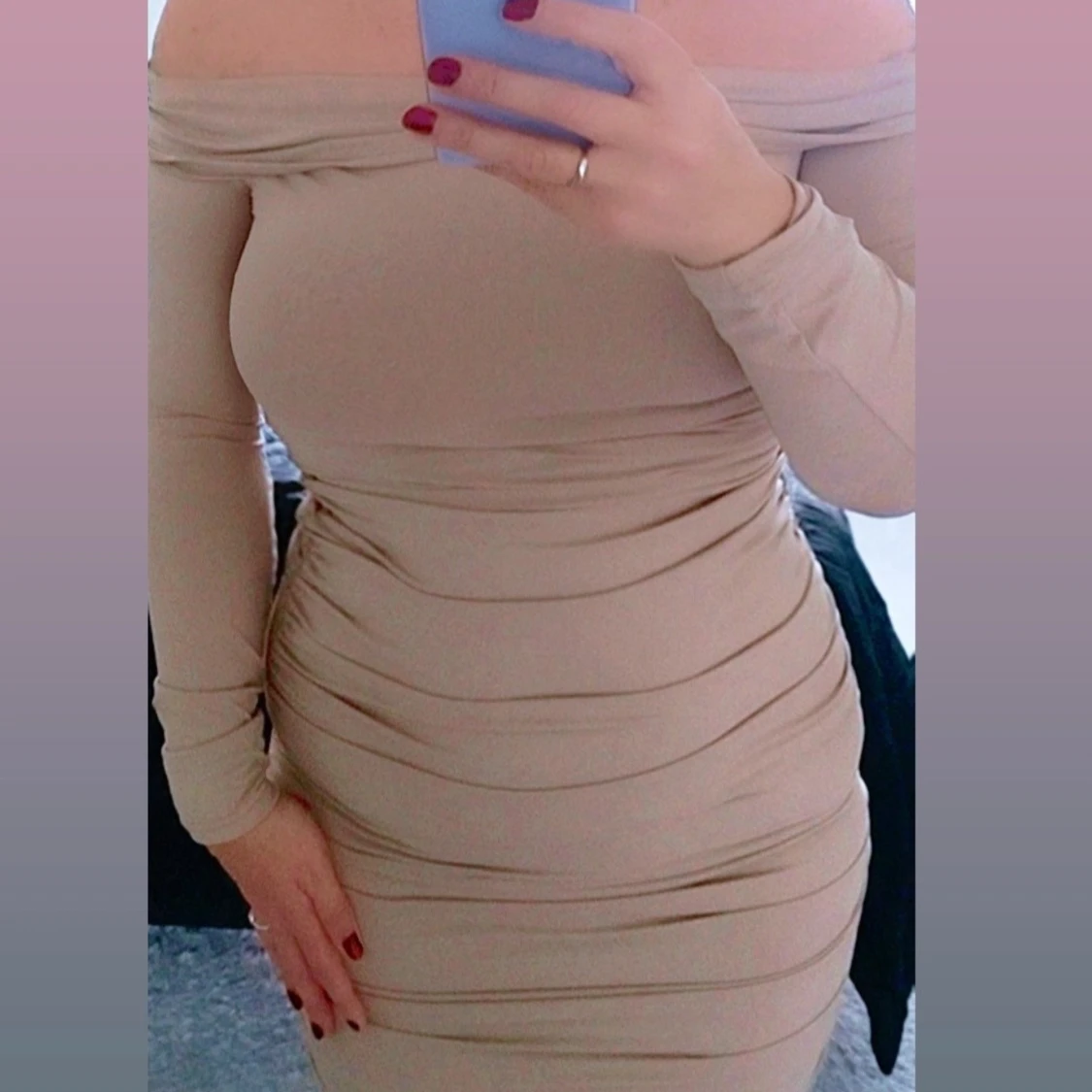 Off sholders klänning