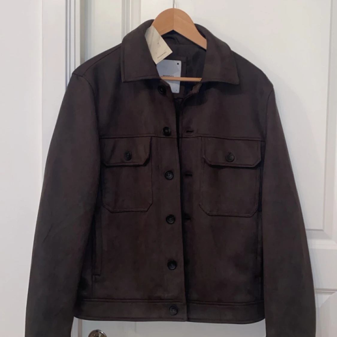 Brun mocka overshirt 