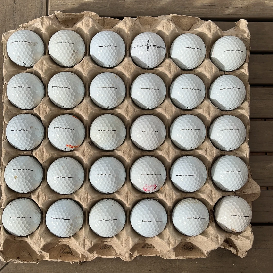 Pro V1 & Pro V1x (begagnade golfbollar)