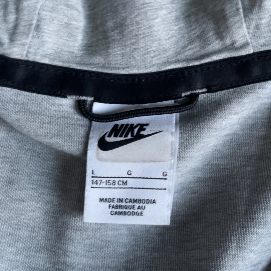 Grå Nike Tech Fleece - 2