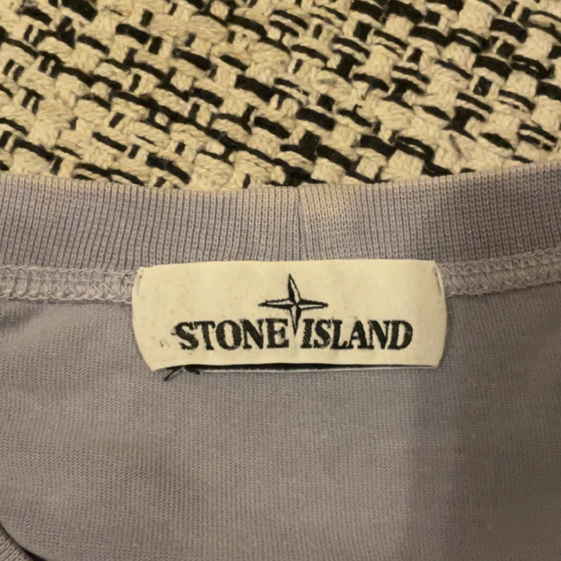 Ljusgrå långärmad Stone Island tröja - 2