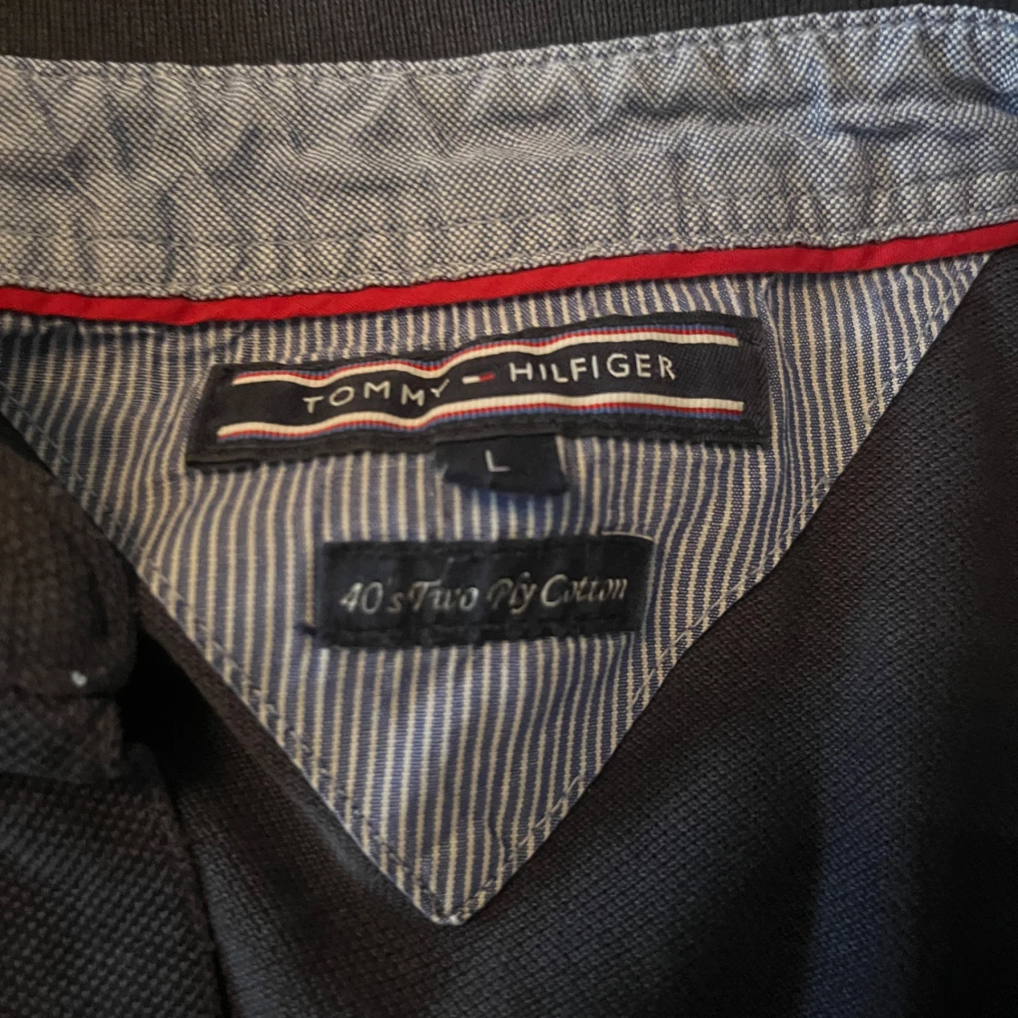 Mörkblå polo t-shirt Tommy Hilfiger - 1