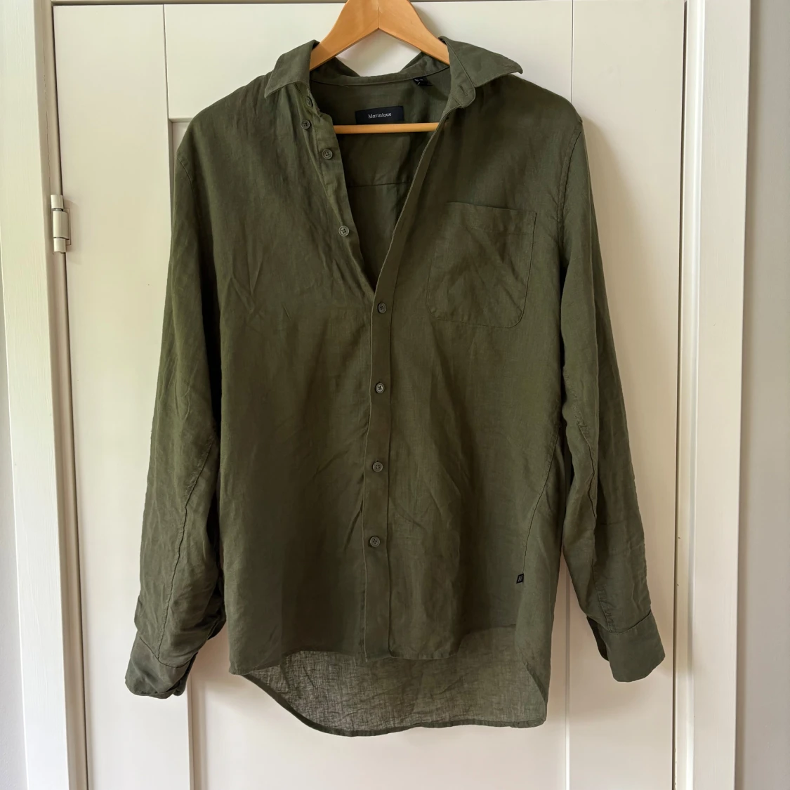 Mörkgrön overshirt