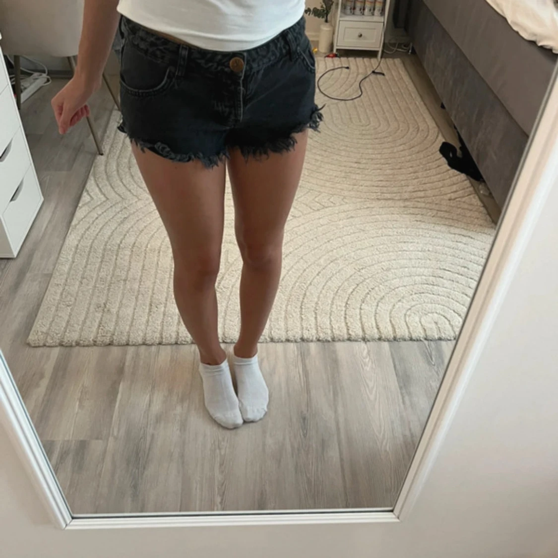 Svarta jeansshorts från OneTeaspoon