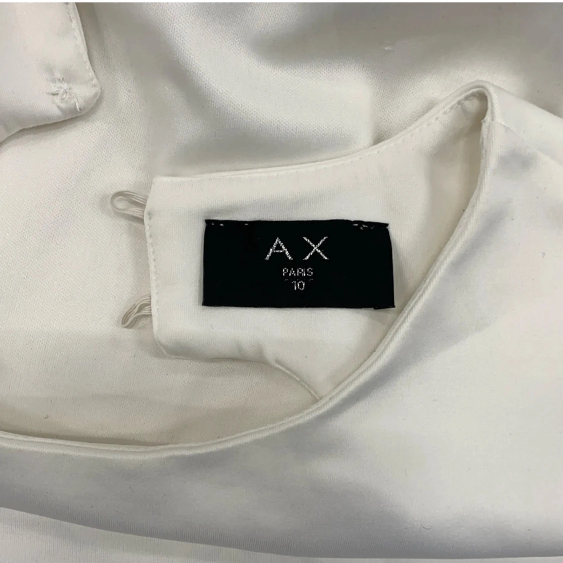 Vit peplumtop från AX Paris - 2