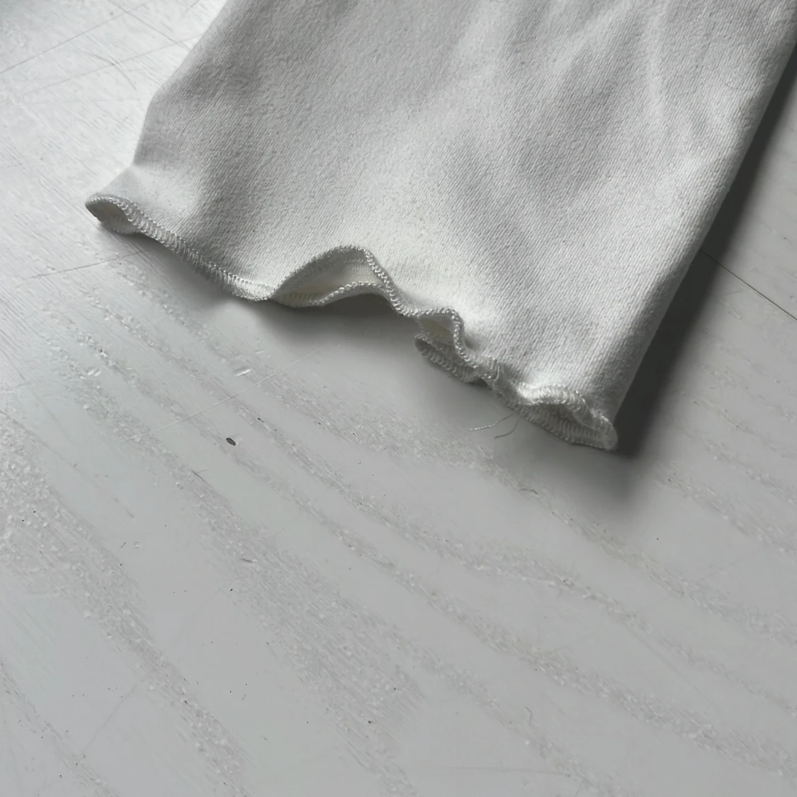 Vit omlott croppad topp från SHEIN - 4