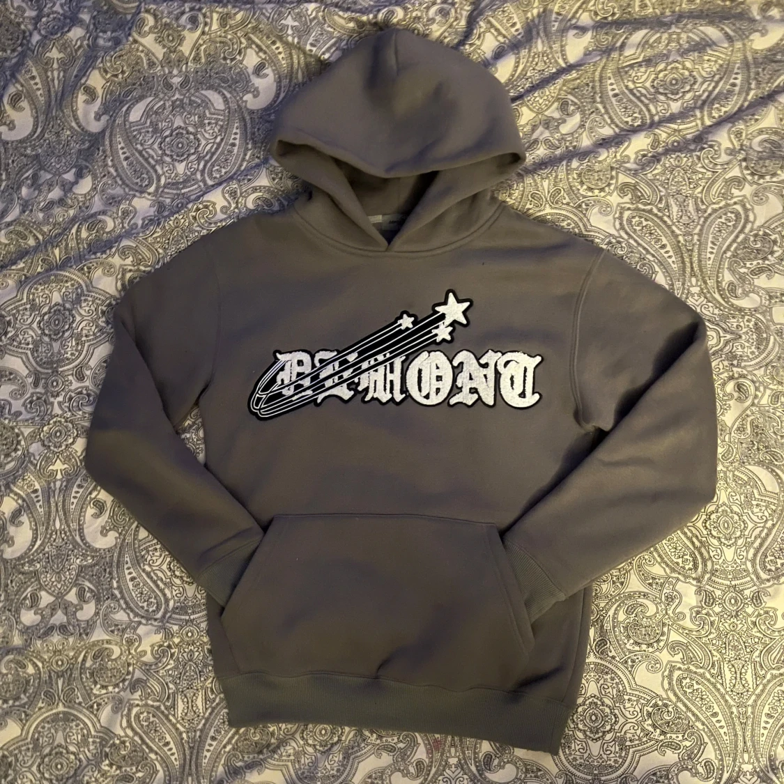 Grå OG Demont hoodie - 1