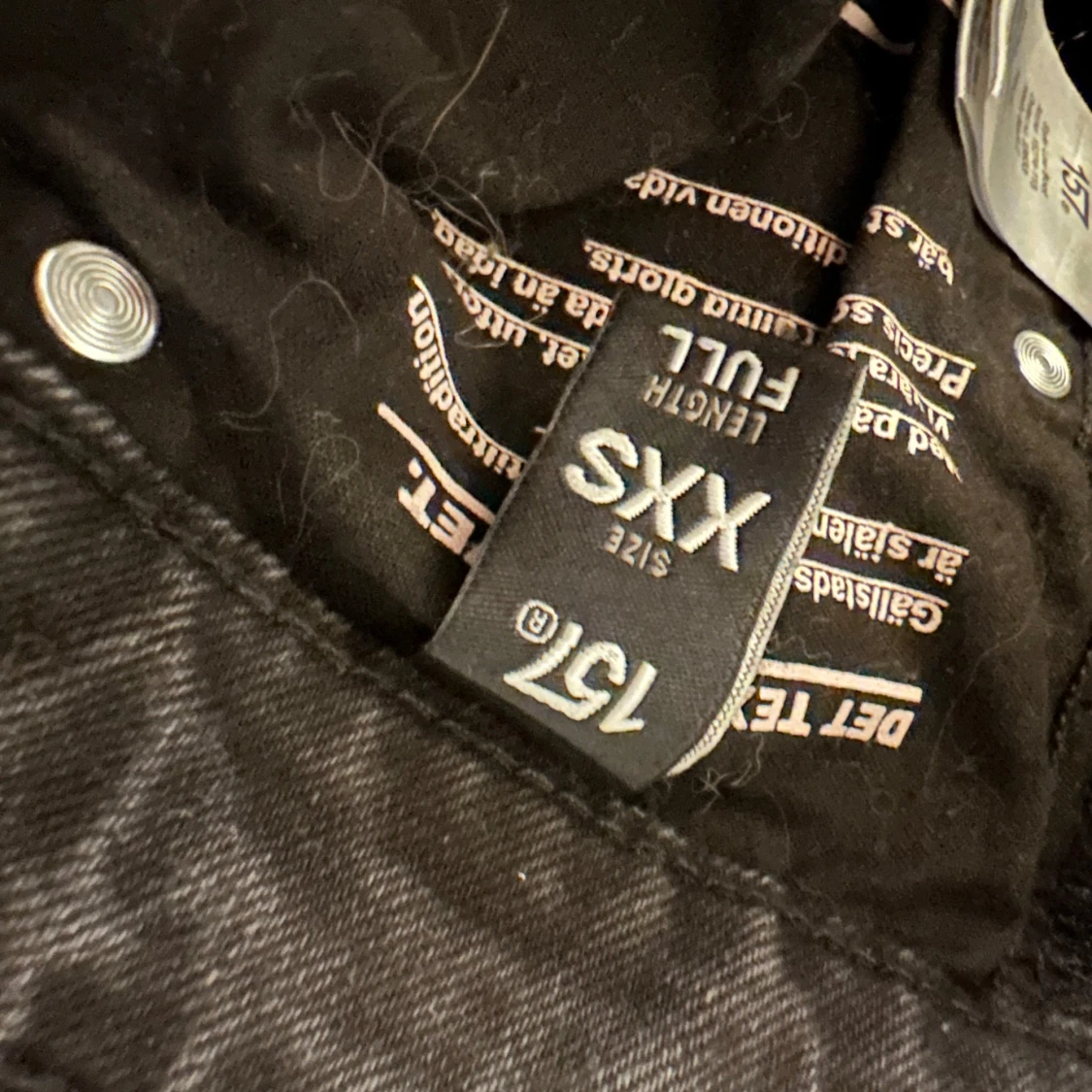 Svarta bootcut jeans från 157 XXS - 3