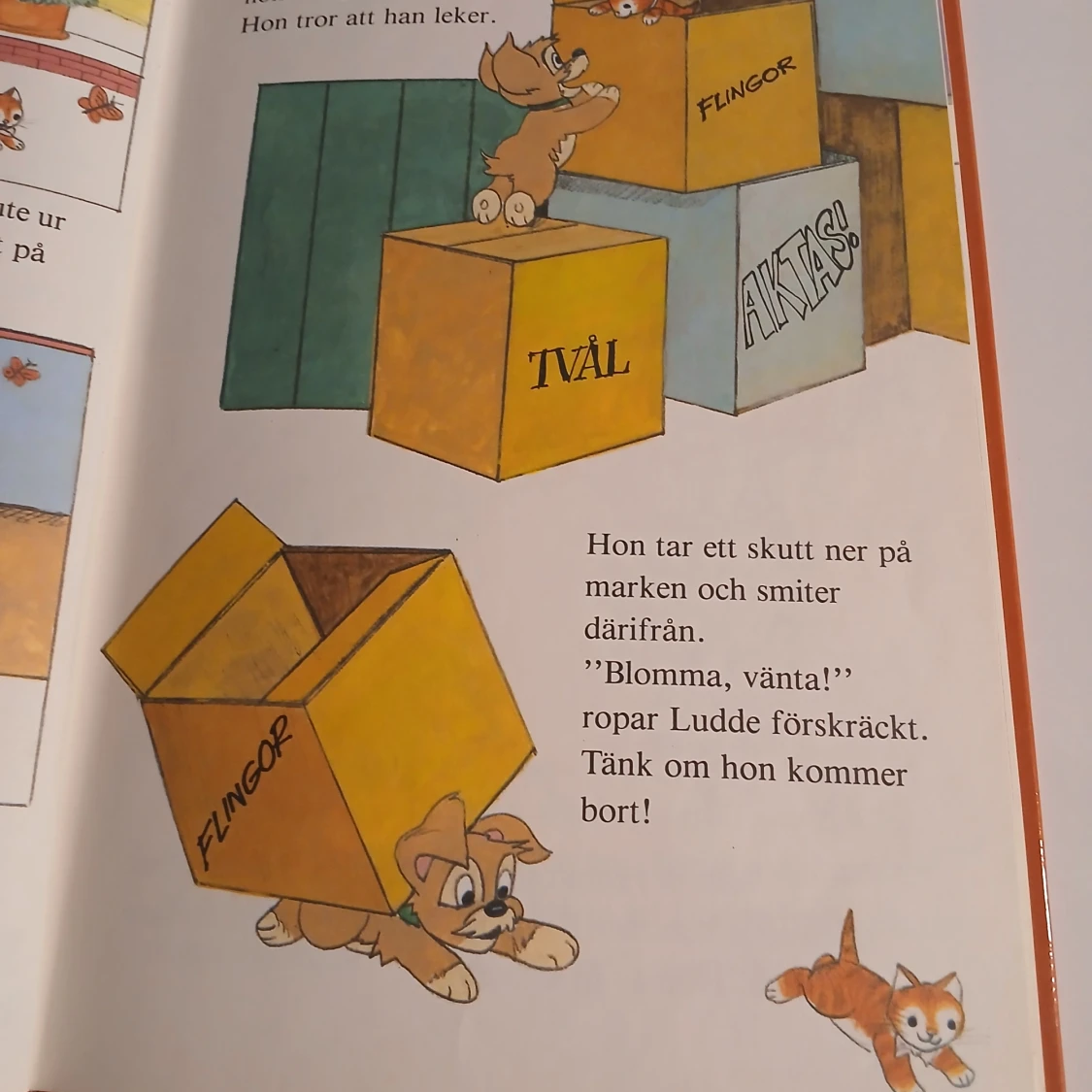 Disney Kalla Ankas bokklubb Ludde Orädd 1983 - 3