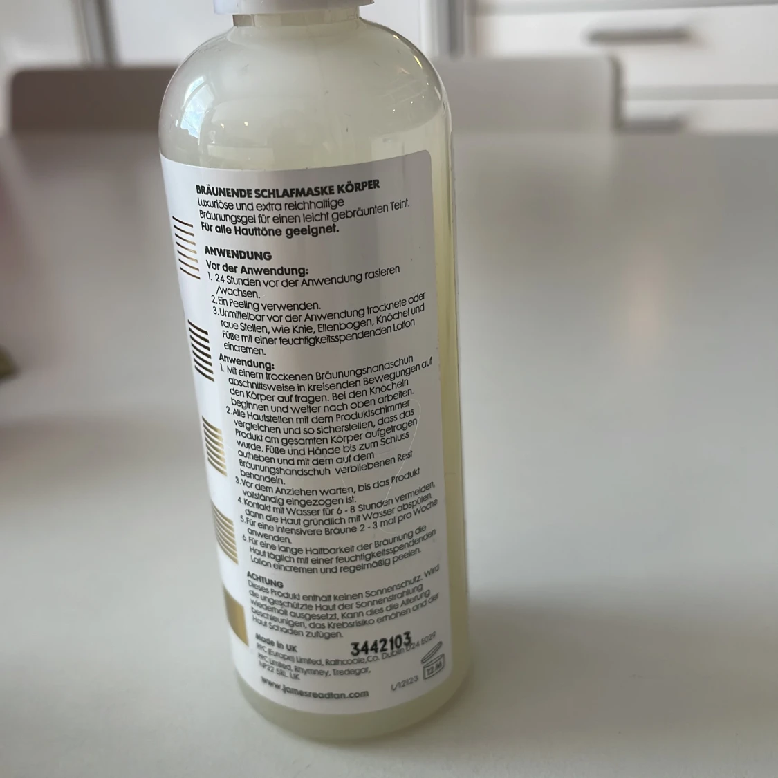 James Read Sleep Mask Tan Body 100ml - 1