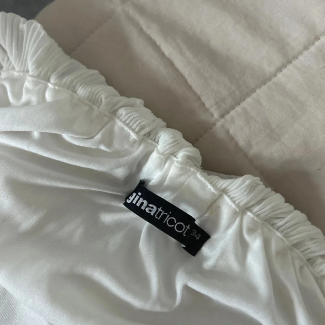 Vit klänning från Gina tricot  - 2