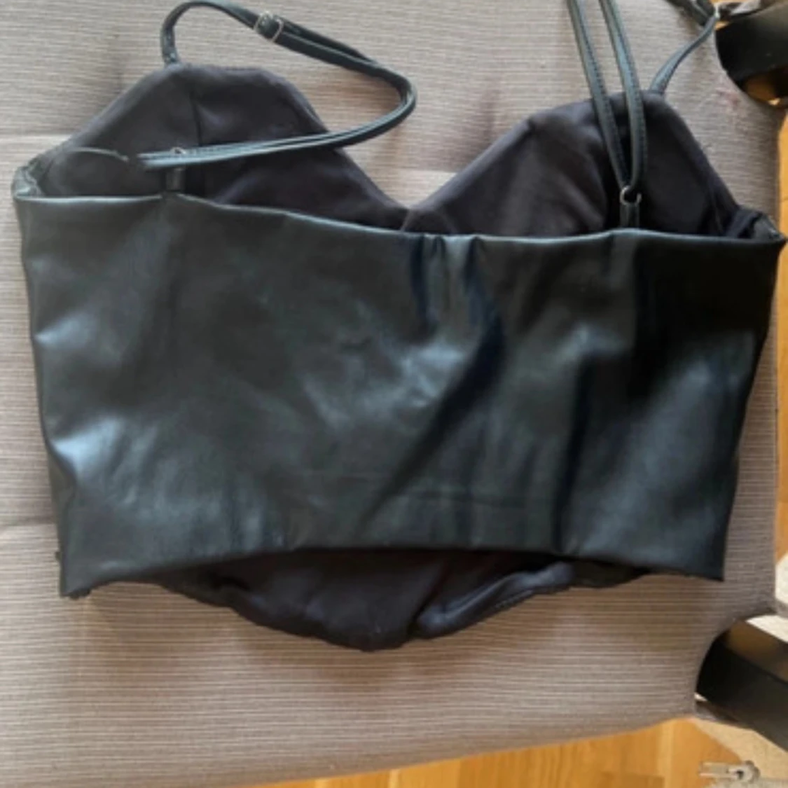 Svart korsett topp från Zara - 3