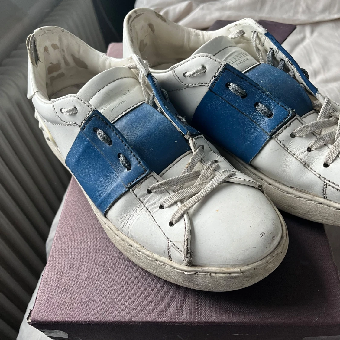 Valentino Garavani Open sneakers blå/vit - 1