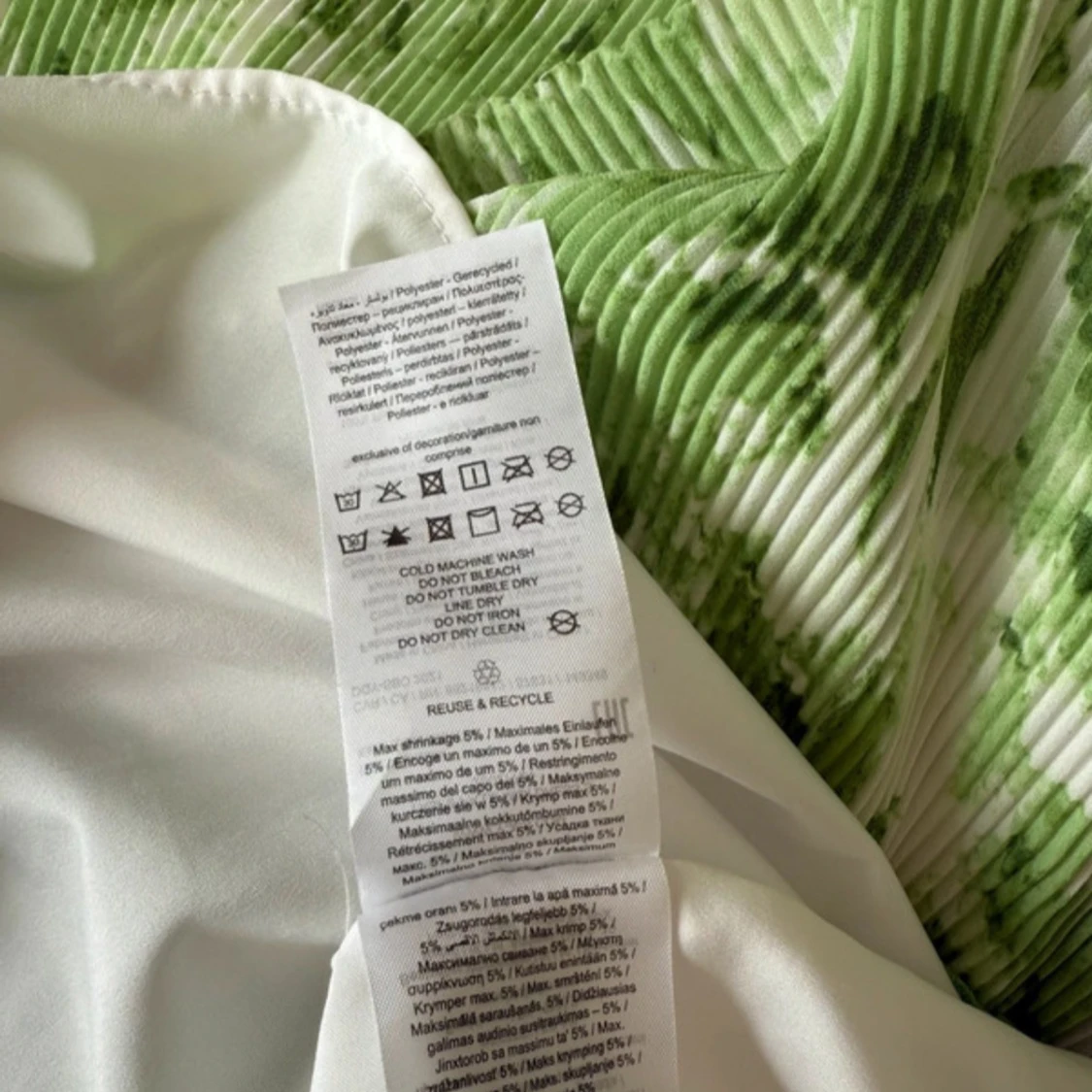 Grönvit långklänning från Y.A.S - 3