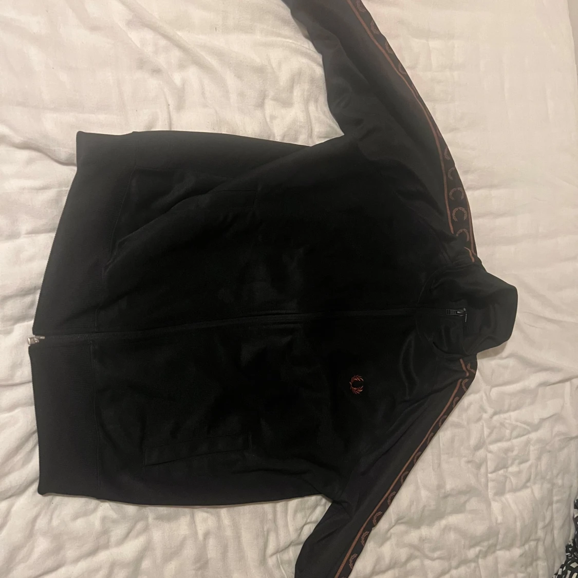 Svart Fred Perry track jacket - 2