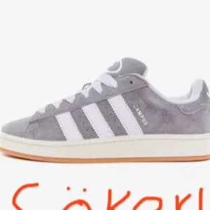 Söker adidas campus gråa och vit/svarta, storlek 40  - Söker Adidas campus gråa och vit/svarta storlek 40