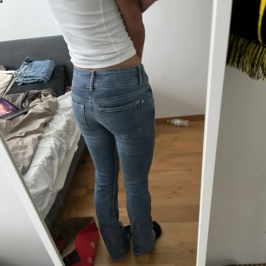 Low waist bootcut jeans - 1