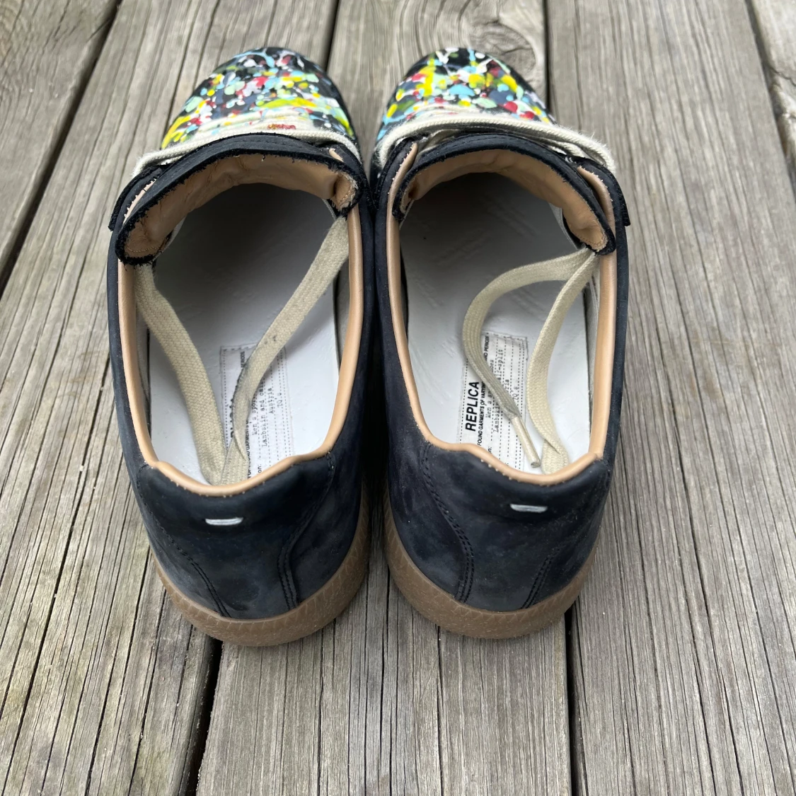 Maison Margiela paint splatter gats  - 2