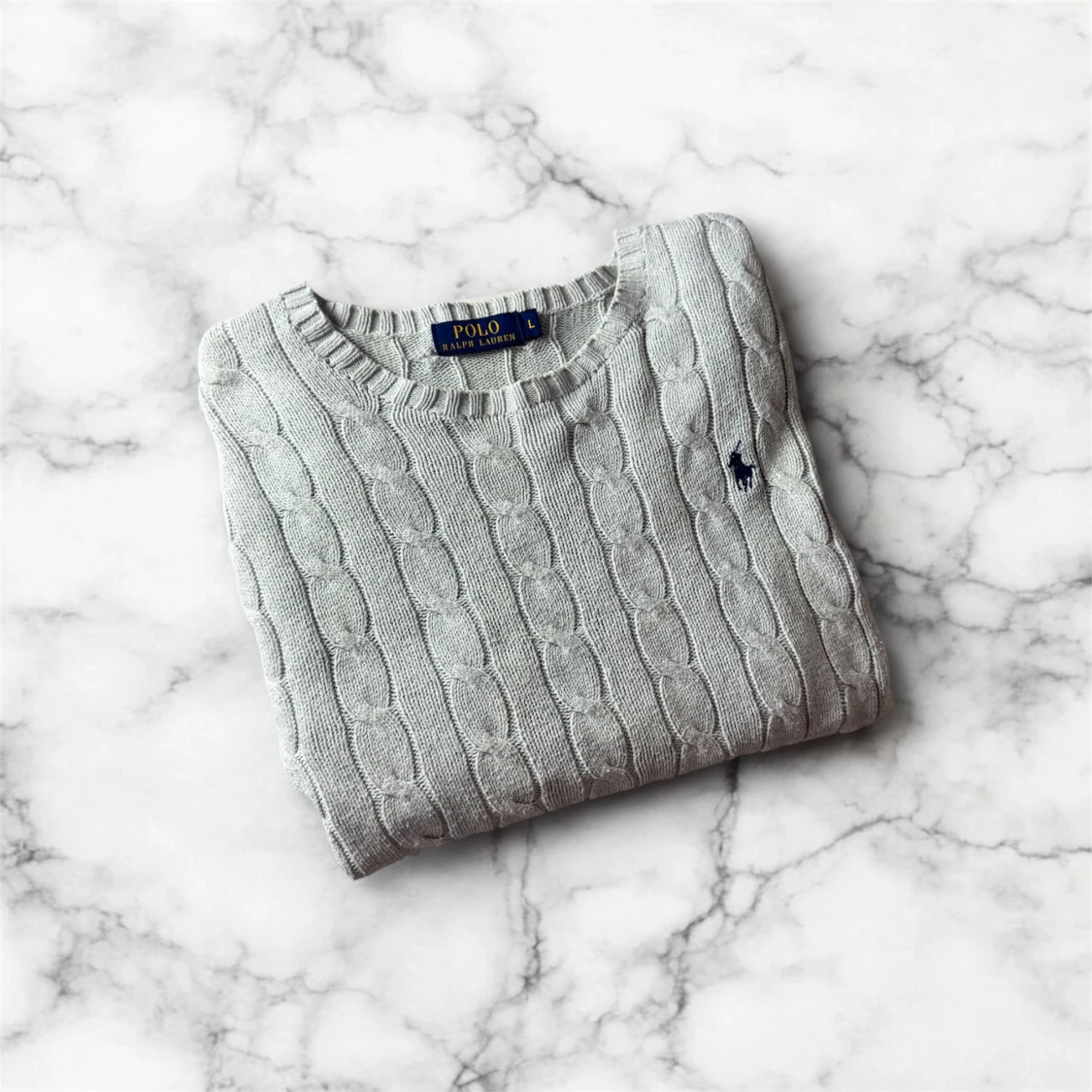 Stickad tröja från Ralph Lauren