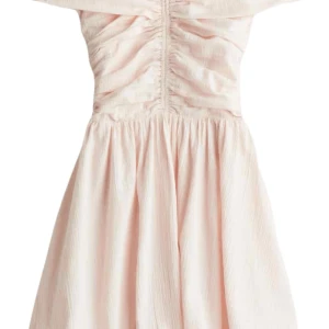 Ljusrosa offshoulder klänning - Klänning från Hm, helt ny med prislapp. Köpte för 36 euro 