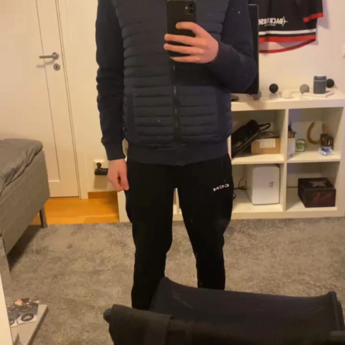 Mörkblå cardigan  - 1