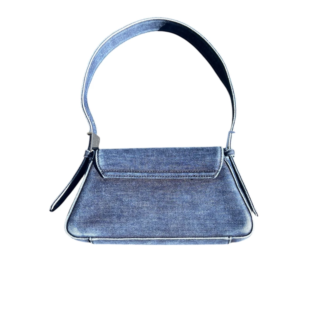 Jeansblå Zara handväska - 3