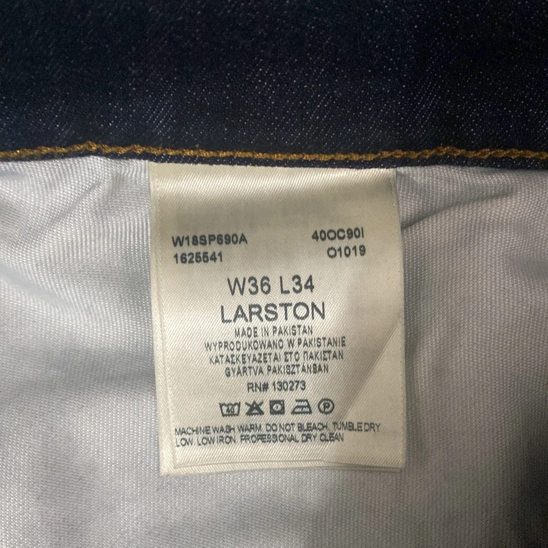 Mörkblå jeans från Wrangler - 4