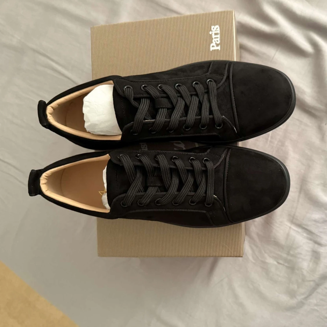 Svarta sneakers från Christian Louboutin