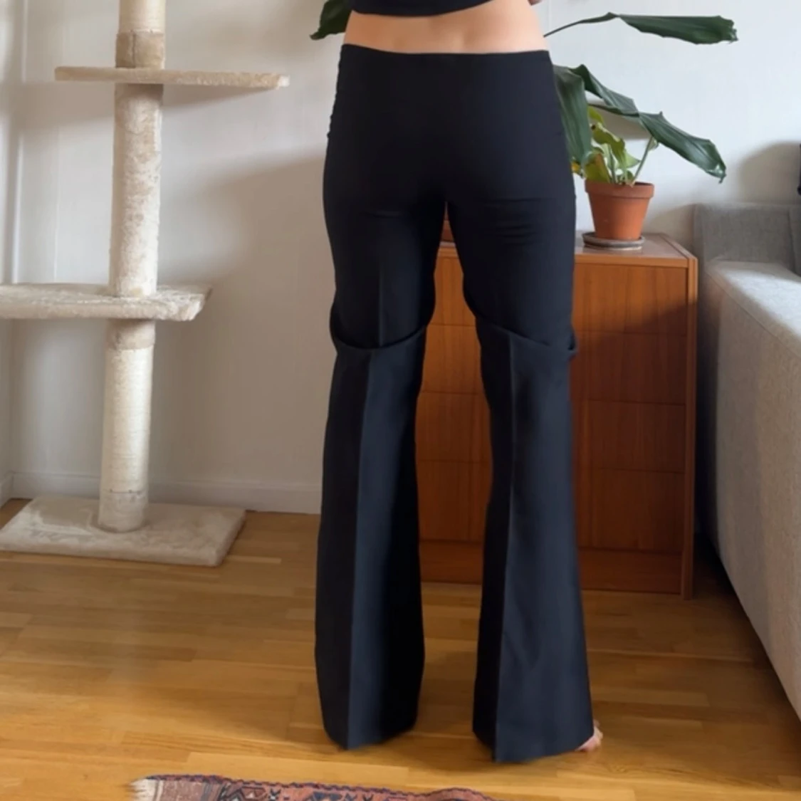 Utsvängda kostymbyxor  - 2