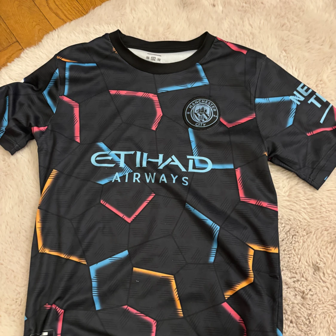 Svart fotbollströja från Manchester City