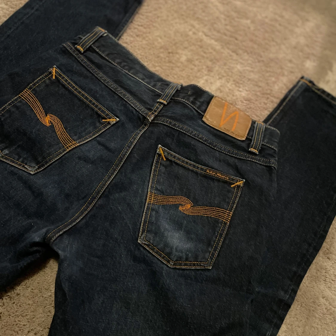 Mörkblå jeans från Nudie Jeans - 1