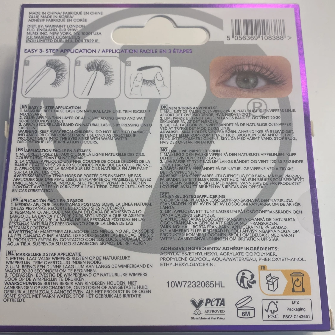 W7 Wispy Spellbound Lösögonfransar - 2