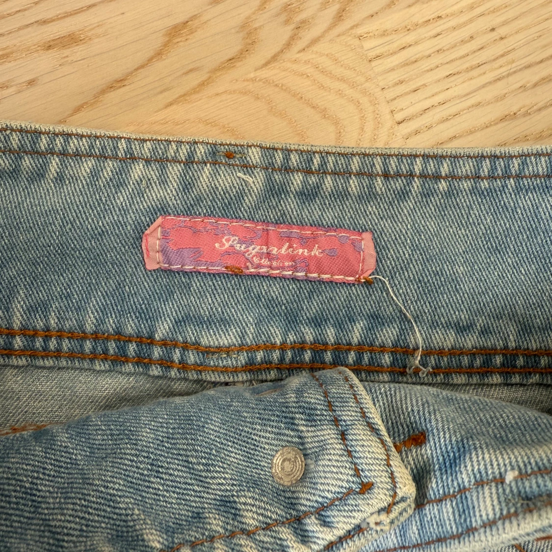 Jeanskjol med strassdetaljer från Sugarlink - 3