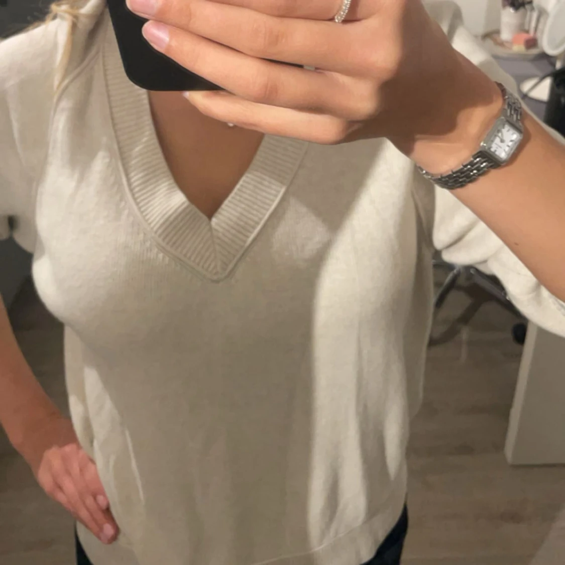 Beige tröja från Oui - 1