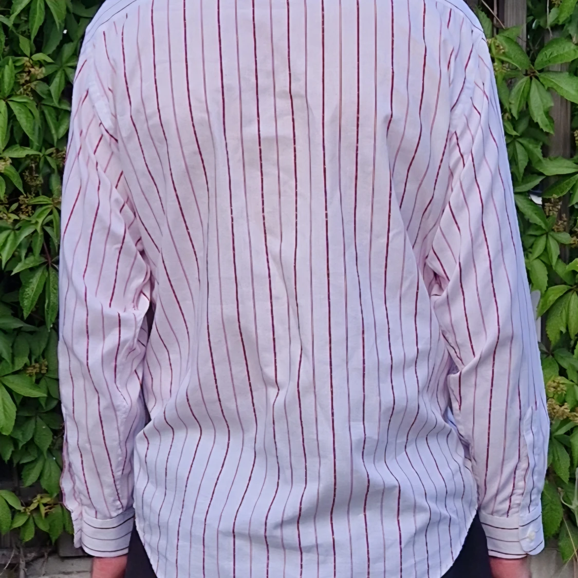 Vit och röd randig skjorta Excellent - 2