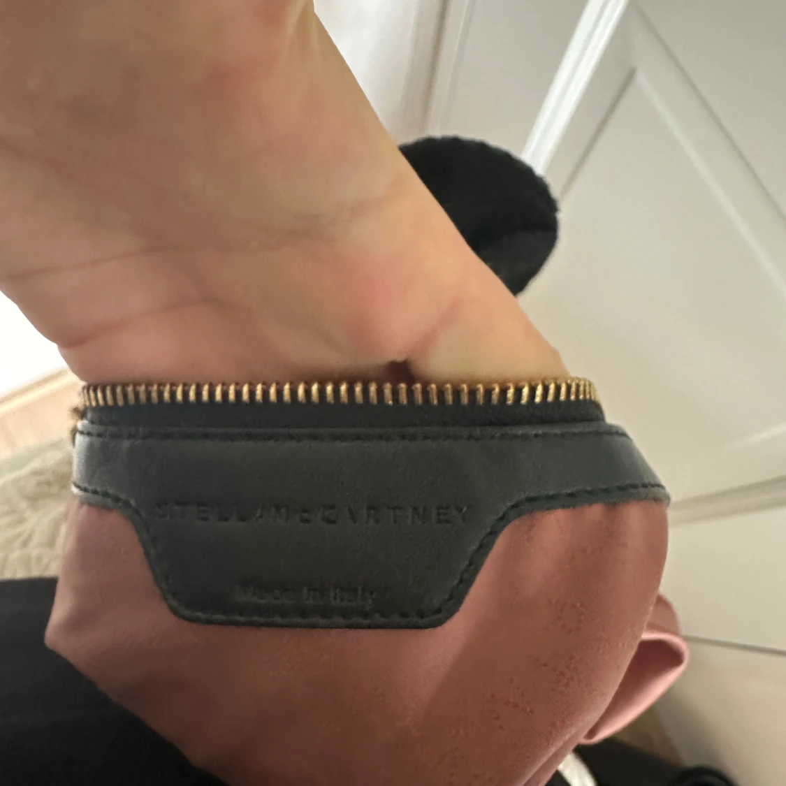 Svart Stella McCartney axelväska med kedja - 3