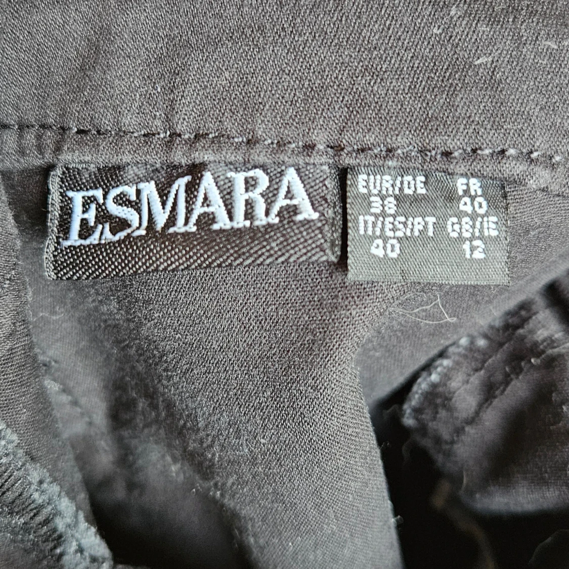 Svarta cargopants från Esmara - 3