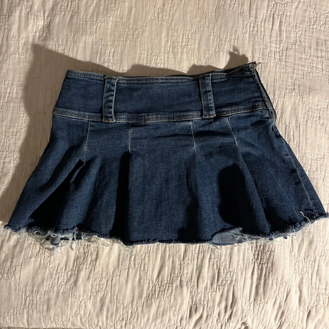 Jeanskjol med volanger  - 2