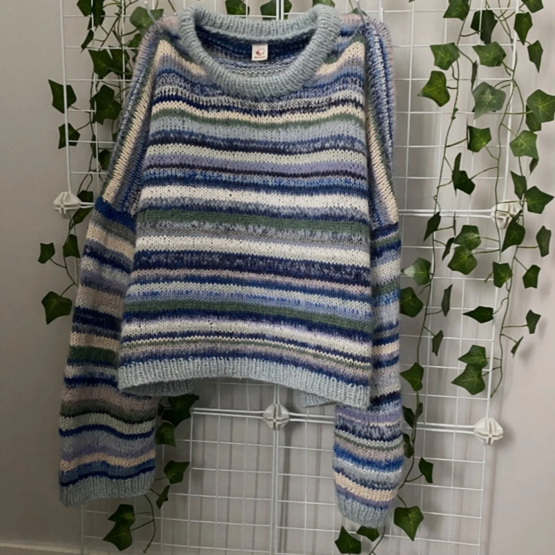 Scrap yarn sweater  - 1