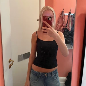 Svart linne - Nice tajt basic linne!🩷 