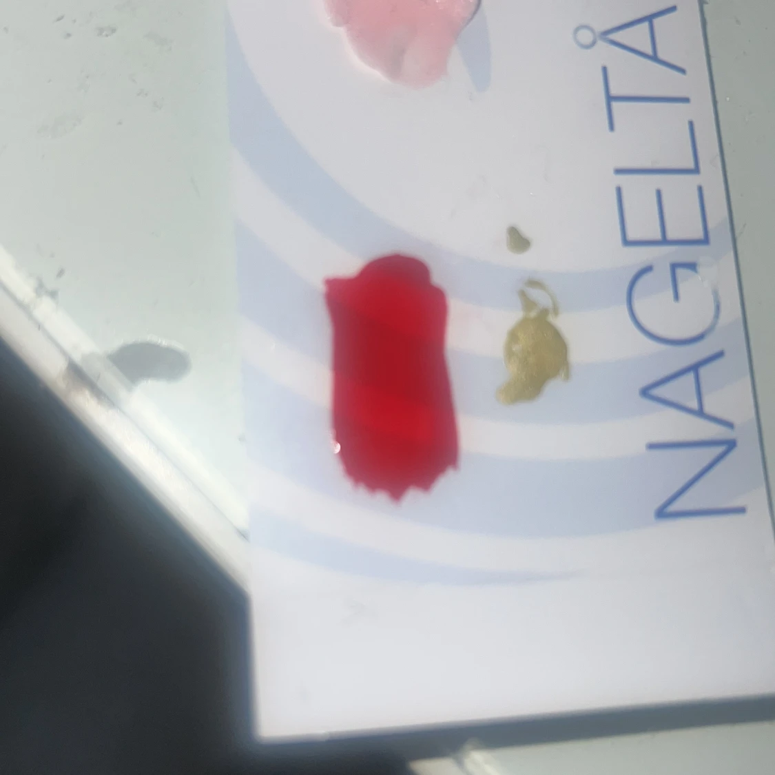 Rött nagellack från Ztiz 15ml - 2