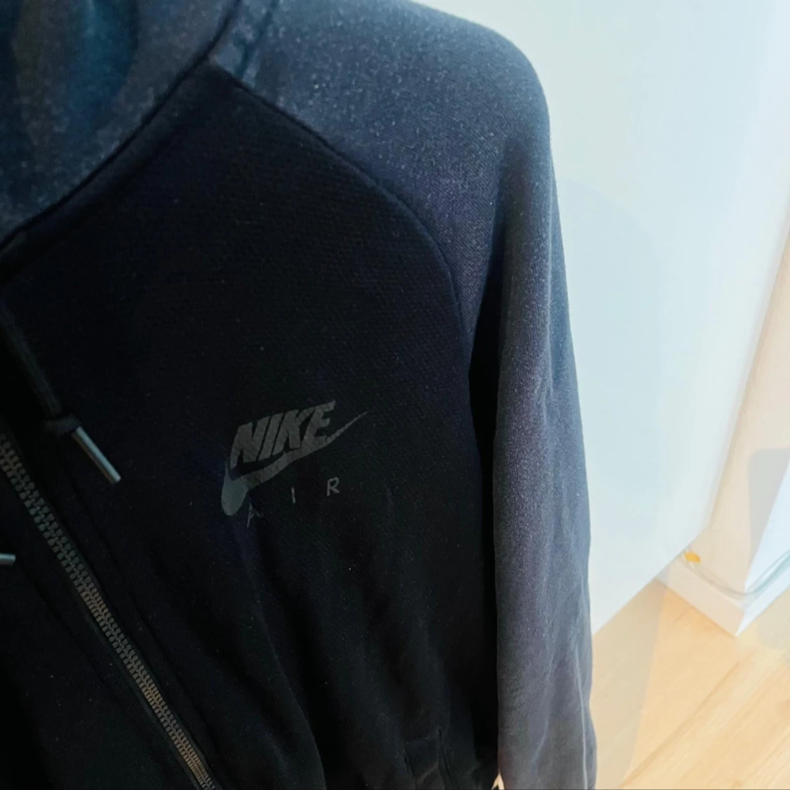 Nike Air svart och vit hoodiejacka M - 3